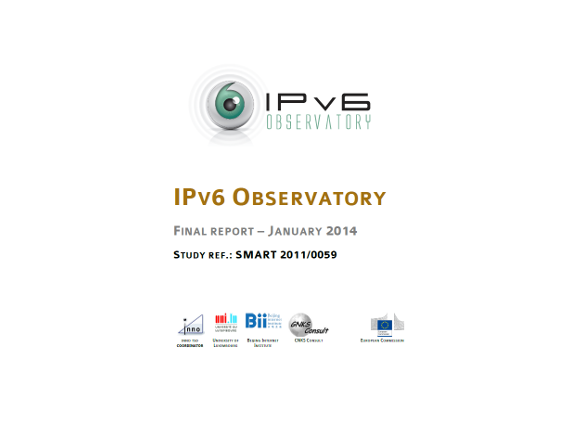 IPv6 deployment observatory report